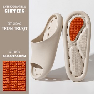  Dép lỗ chống trơn trượt thiết kế tối ưu đi trong nhà tắm đi trong nhà chuyên dụng hàng nội địa Trung chất lượng cao 