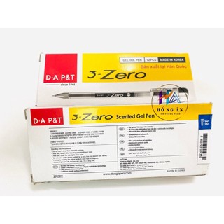 Bút Gel Zero Ngòi 0.38mm D.A P&T Hàn Quốc (1 cây)