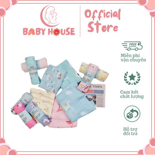Khăn tắm cuộn màu aden sợi tre Paulla Brand Kids ( 1m20)