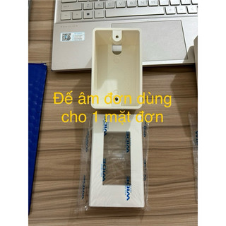Đế âm tường đơn Nanoco dùng cho mặt panasonic