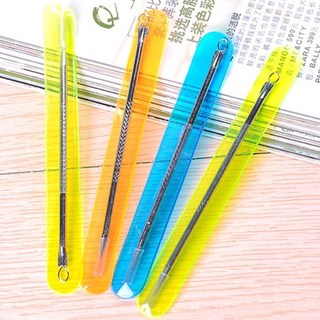 Que nặn mụn 2 đầu kim nặn mụn cây lấy mụn 12cm