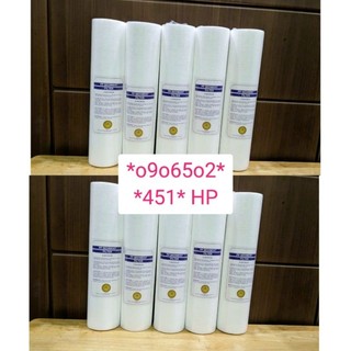 Bộ 10 lõi lọc nước số 1 pp 10inch hàng usa tem chuẩn