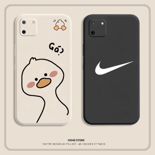 Ốp lưng Realme C11 in hình Lucky Virus và Vịt ngáo ngơ