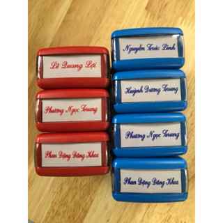 Khắc dấu tên, mộc dấu tên 1 dòng Shiny S222 bền đẹp, sắc nét, khắc theo yêu cầu nhanh chóng [BẢO HÀNH MẶT DẤU]