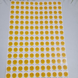 Sticker khen thưởng học sinh - con cần cố gắng mặt mếu