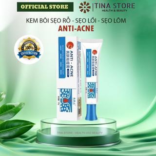 Kem xóa sẹo rỗ, chấm mụn anti acne - kem anti acne lành sẹo rỗ, sẹo lõm, chấm mụn giúp lấy lại làn da khỏe
