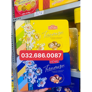 Socola Tiramisu King Henry 200Gram- Hộp Thiếc
