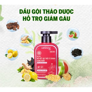 Dầu gội thảo dượċ Nam Nung hỗ trợ giảm nấm, gàu chai 185ml
