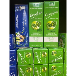 GreeLux xịt thơm miệng thảo dược 12ml