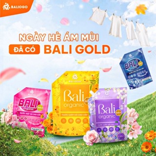 [Chính Hãng] Thùng 4 túi Nước giặt xả cao cấp Bali Gold túi 3 lít