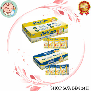 Thùng Sữa dinh dưỡng công thức pha sẵn Hoff hỗ trợ phát triển toàn diện tăng cường sức đề kháng 12 lốc