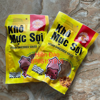 Khô Mực Sợi Chay (ăn liền) Âu Lạc 50gr