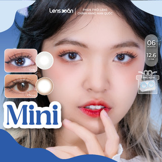 Kính áp tròng cận 6 tháng LENS XOẮN lens tự nhiên kính áp tròng tây B.S.COR MINI