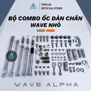 Combo ốc dàn chân wave nhỏ hàng loại 1 xi sáng đẹp