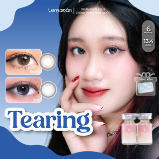 Kính áp tròng cận 6 tháng LENS XOẮN lens có viền mỏng trong trẻo LENS ME TEARING