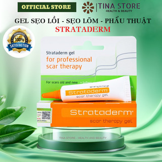 Gel strataderm 10g làm mờ sẹo thâm lâu năm, sẹo lồi, sẹo rỗ - mẫu mới
