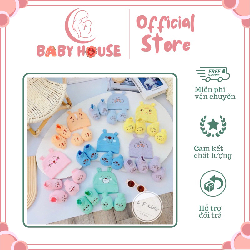 set mũ- bao tay- bao chân đẹp