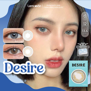 Kính áp tròng 1 năm cận LENS XOẮN lens xám tây IDOL LENS DESIRE