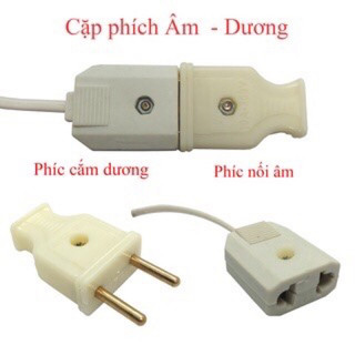 Phích cắm âm, phích cắm dương - Phích cắm điện âm dương giá tốt nhất.