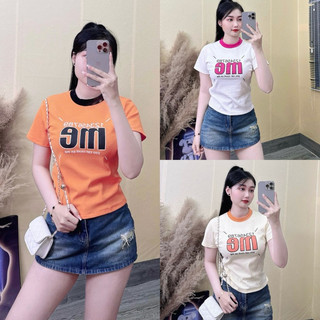 Áo thun babytee phom vừa mã mới dáng nữ chữ ME Uyên Nguyễn Store
