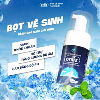 Bọt vệ sinh nam giới Oniiz Dung dịch vệ sinh nam tạo bọt 100ml