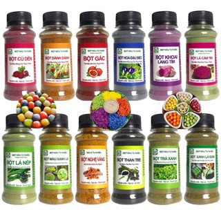 Bột Tạo Màu Tự Nhiên Hdpfoods, Tạo Màu Đẹp Cho Xôi Và Bánh