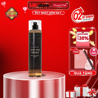 Xịt Thơm Toàn Thân Bath And Body Works Into The Night Quyến Rũ Ngọt Ngào, Sang Trọng Chai 236ml