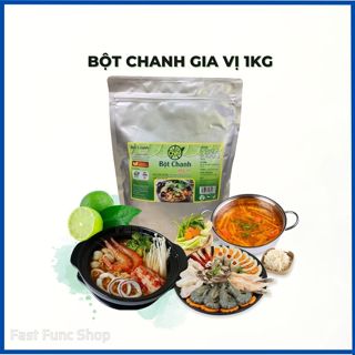 Bột Chanh Chavi-1KG tiết kiệm cho quán nấu Lẩu-Mì cay-[NHÀ CUNG CẤP]