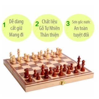  Bàn cờ vua  chess gỗ sồi đế nam châm cao cấp,rèn luyện tư duy,trí tuệ,có thể gấp gọn mang đi du lịch 