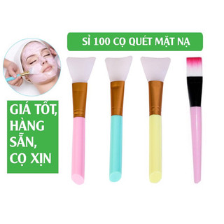 Sỉ 100 cây cọ quét mặt nạ sillicon - Chổi quét mask cao cấp