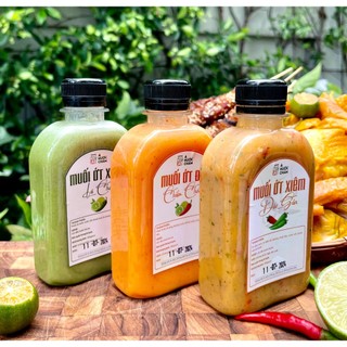 COMBO 3 Chai -VỊ MUỐI CHẤM ĐẶC SẢN 3 MIỀN | Chấm hải sản,thịt nướng,chấm lẩu,gà ủ muối