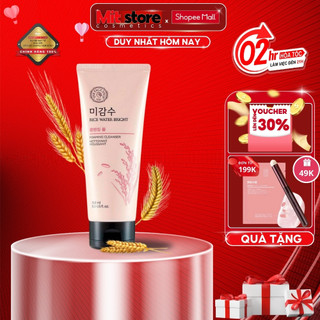 Sữa Rửa Mặt Làm Sáng Da Chiết Xuất Gạo Trắng The.Face.Shop Rice Water Bright Cleansing Foam 150m