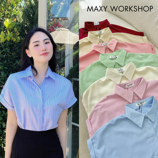 Áo sơ mi ngắn tay cánh dơi sleeve shirt Maxy Workshop