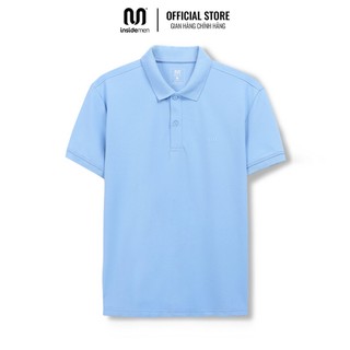Áo polo nam INSIDEMEN basic phom dáng Slim Fit ôm vừa tôn dáng người mặc chất liệu cao cấp siêu bền IPSR03