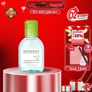 Nước Tẩy Trang Bioderma Sébium H2O Dành Cho Da Hỗn Hợp, Da Dầu & Da Mụn 100ml Mẫu Mới