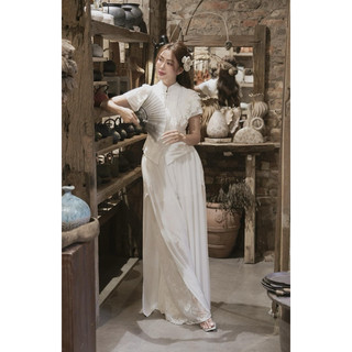 Set áo cổ tàu Naila 𝐁𝐀𝐆𝐄𝐎