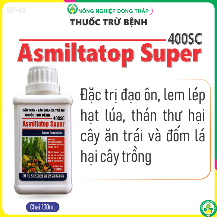 Thuốc Asmiltatop Super 400SC (chai 100ml)