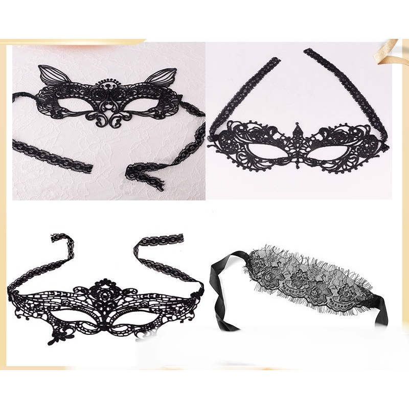 [Che tên] Mặt nạ ren mắt cosplay sexy MN001