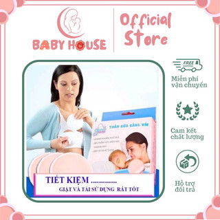 Hộp 8 miếng lót thấm sữa giặt được Good Mama ( tái sử dụng đến 1000 lần)
