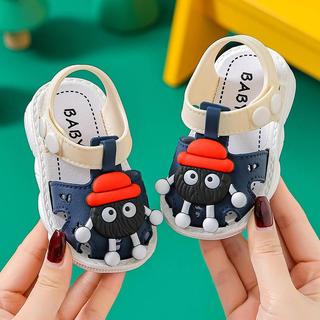 Dép tập đi cho bé trai bé gái, Dép sục cho bé siêu nhẹ quai mền đế chống trơn trượt an toàn