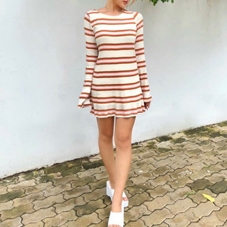 Đầm suông sọc | CHARMER