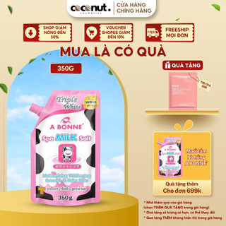 Muối tắm tẩy tế bào chết chiết xuất sữa bò A Bonne Spa Milk Salt 350g