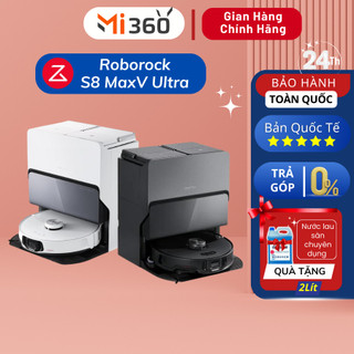 Robot hút bụi lau nhà roborock s8 maxv ultra - bản quốc tế - bảo hành 24 tháng