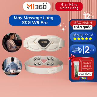 Máy massage lưng skg w9 pro - kết nối app - bản quốc tế - bh 12 tháng