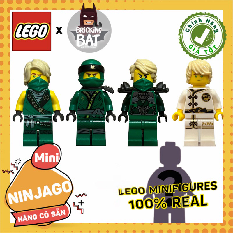 [Bricking Bat] LEGO Minifigs - Ninjago Lloyd Collection