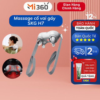 Máy massage cổ vai gáy skg h7 - 4 chế độ massage chuyên nghiệp - bảo hành 12 tháng