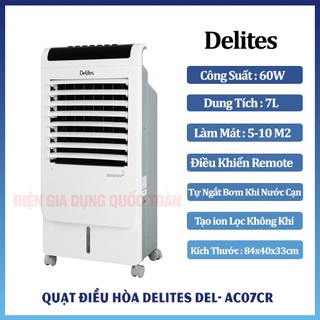 Quạt điều hòa delites del-ac07cr mới 100% nguyên thùng
