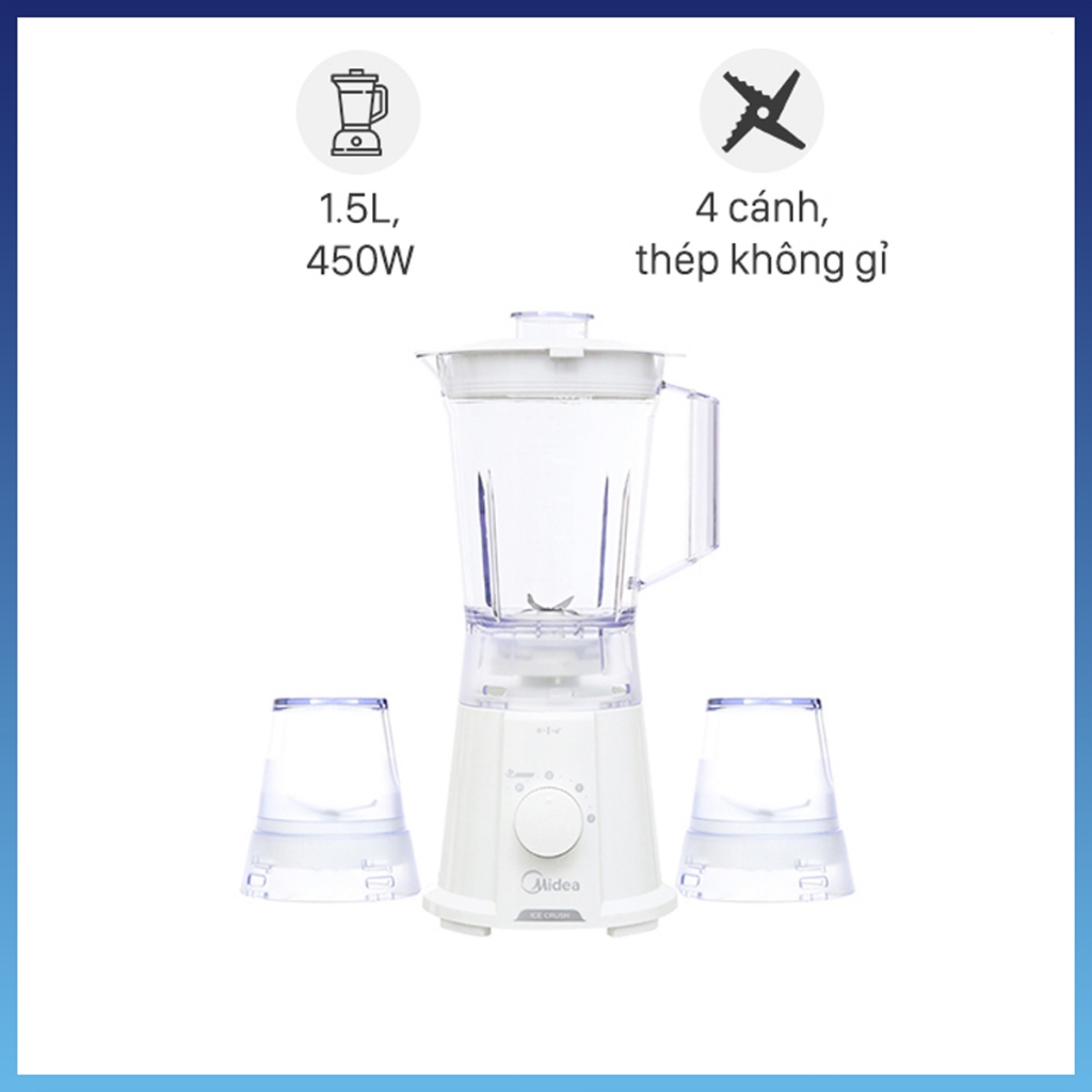 Máy xay sinh tố Midea MJ-BL45P mới 100%