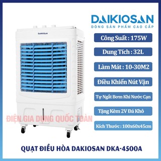 Quạt điều hòa, quạt hơi nước daikiosan dka-04500a chính hãng 100%