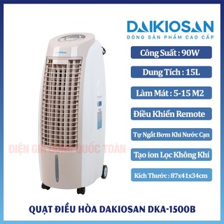 Quạt điều hòa, quạt hơi nước Daikiosan DKA-01500B mới nguyên thùng